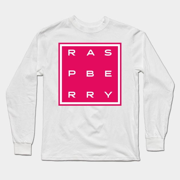 Raspberry Long Sleeve T-Shirt by Magic Moon